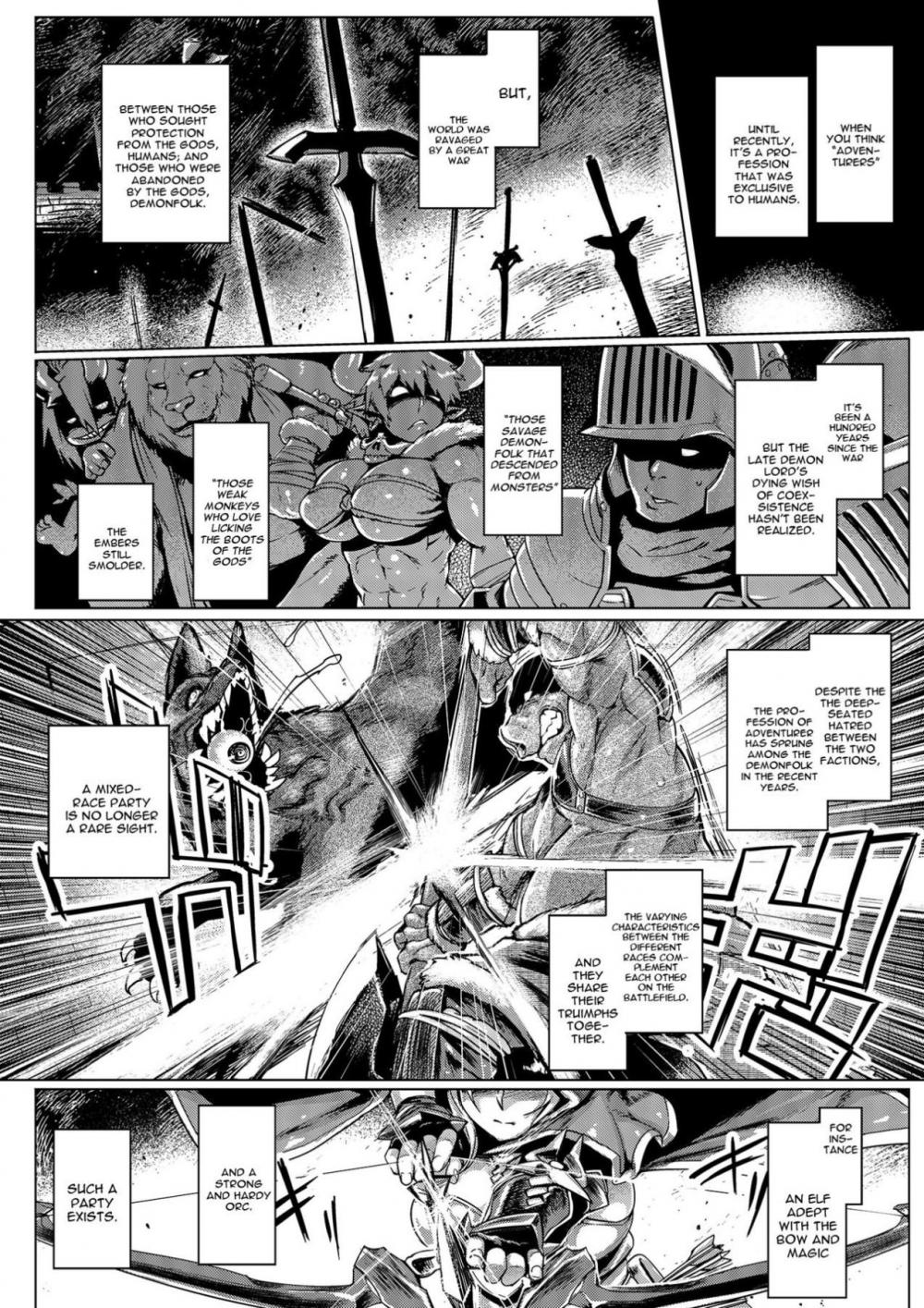 Hentai Manga Comic-Elf x Orc Control-Read-2
